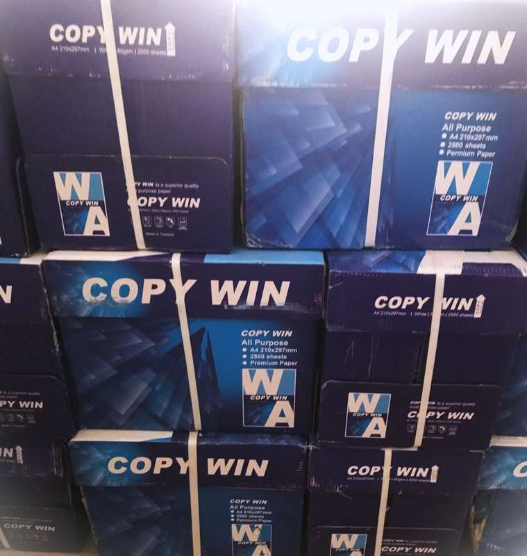 A4 White 80gsm Paper Pack of 2500 (5 Reams)