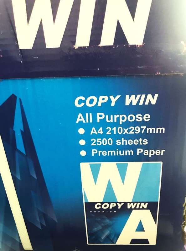 A4 White 80gsm Paper Pack of 2500 (5 Reams)