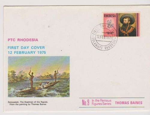 Rhodesian FDC as per scan