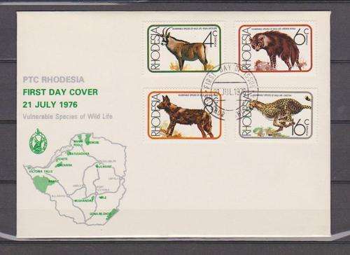Rhodesian FDC as per scan