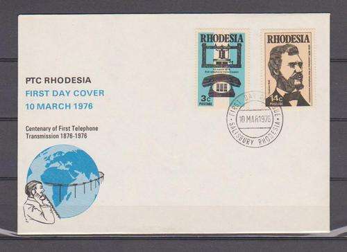 Rhodesian FDC as per scan