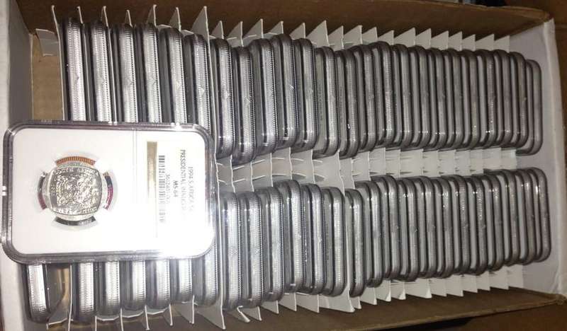 *MS64 NGC* Presidential Inauguration R5 *REDUCED BUY IT NOW* 50 Coins Available @R149 Each
