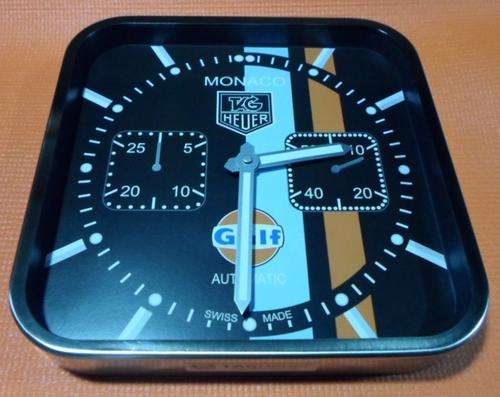 TAG HEUER WALL CLOCK MONACO
