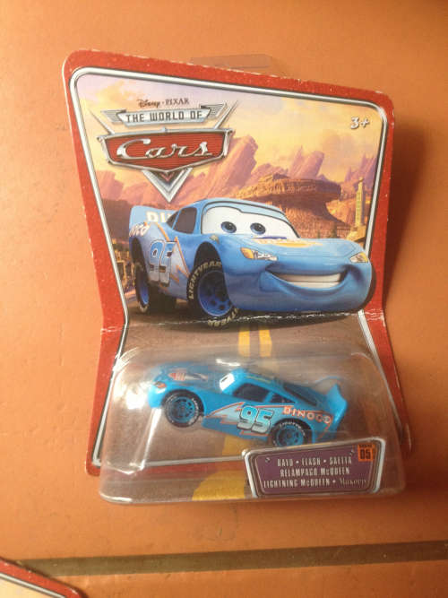 ' CARS ' Movie  Lightning McQueen Dinoco model