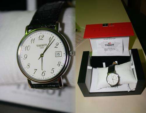 CLEARANCE SALE!!2009 TISSOT WAFER THIN MENS  WATCH