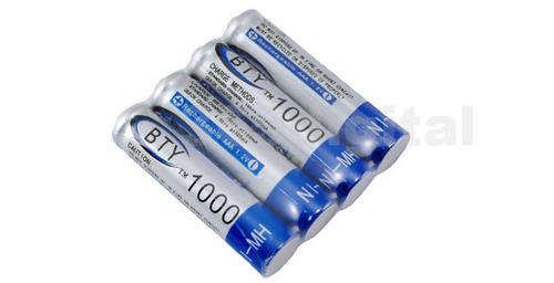 AAA Rechargeable Batteries NI - MH Bargain!!! 4 PACK