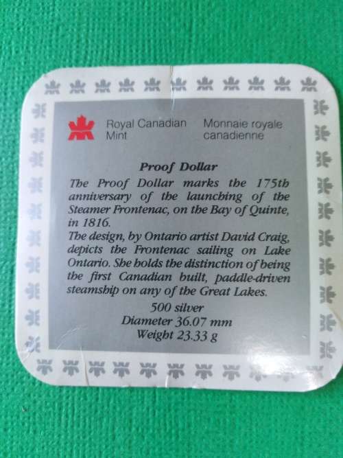 PROOF SILVER DOLLAR