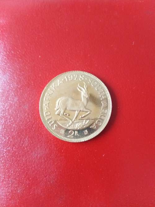 PROOF 1978 SET WITH GOLD R1 AND R2.