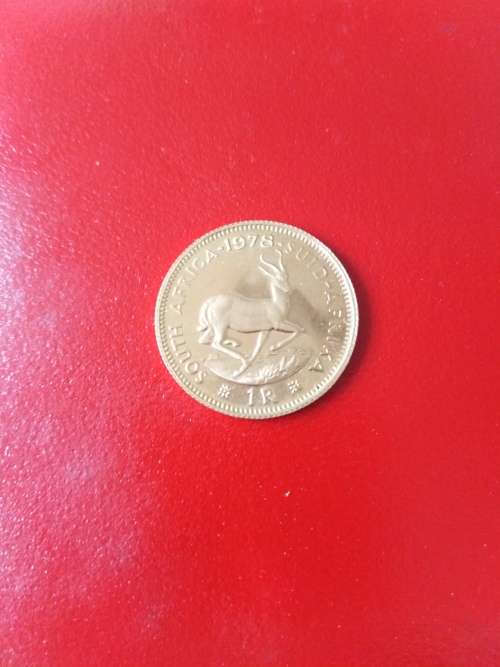 PROOF 1978 SET WITH GOLD R1 AND R2.