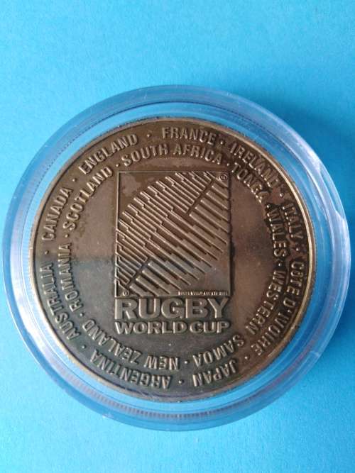RUGBY 1995 WORLD CUP MEDAL