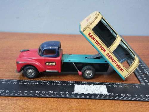 Sanitation Department Tin toy truck