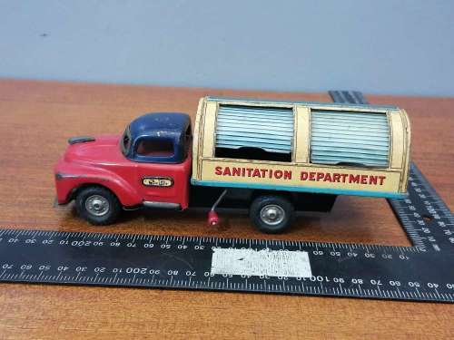 Sanitation Department Tin toy truck