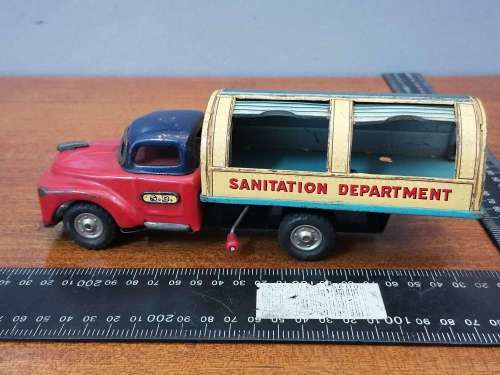 Sanitation Department Tin toy truck