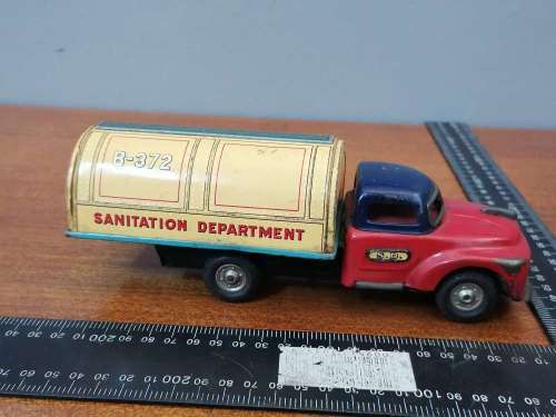 Sanitation Department Tin toy truck