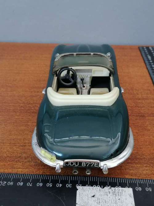 Jaguar tin toy car