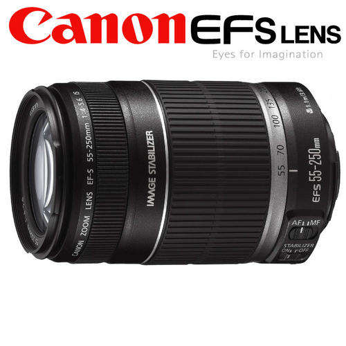 Canon EF-S 55-250mm IS (IMAGE STABILIZED) Lens + UV Filter, New!! ONE ONLY!!