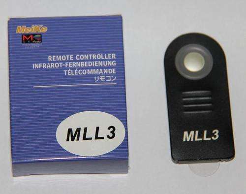 Wireless IR Remote Control NIKON D5000 D3000 D3001 D90  D80 D70 D60 D50 D40 D40X MLL3
