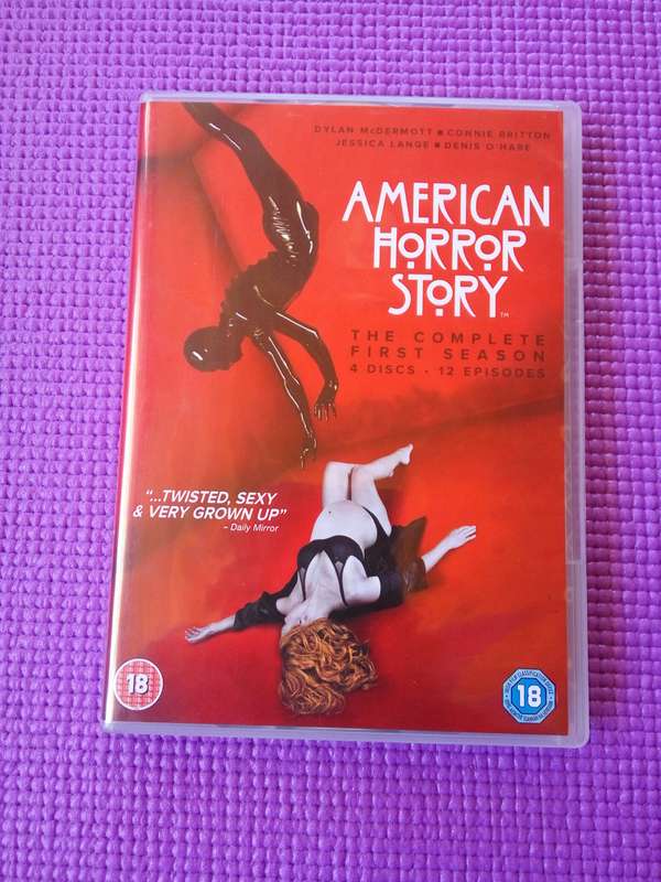 DVD Boxset American Horror Story Complete Season 1 - Murder House (4-Disc Set)