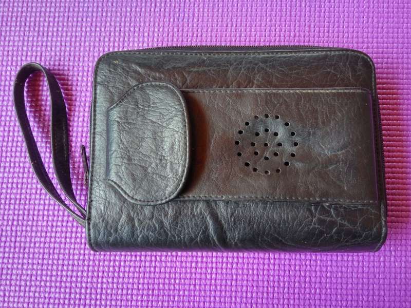 Advantage Organizer Filofax A6 Black PU Leather