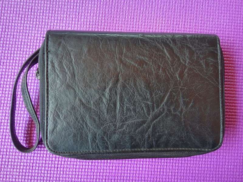 Advantage Organizer Filofax A6 Black PU Leather