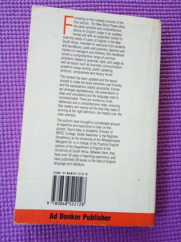 The New Word Power: The South African Handbook of Grammar, Style and Usage