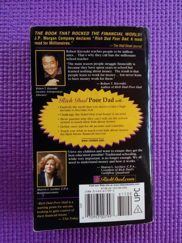 Rich Dad Poor Dad by Robert T. Kiyosaki