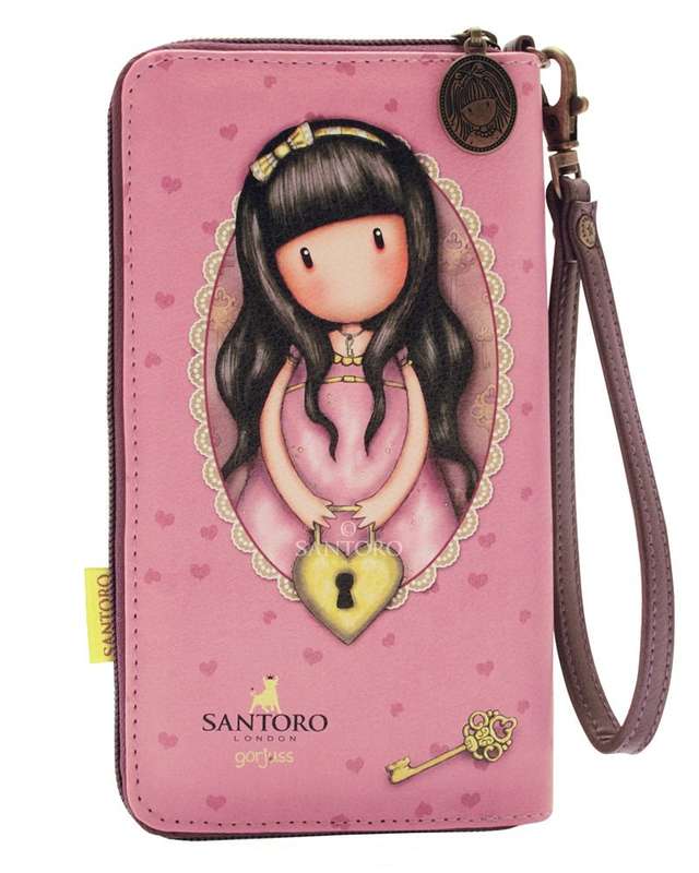 Santoro-Londo's Gorjuss Large Zip Wallet Purse - The Secret