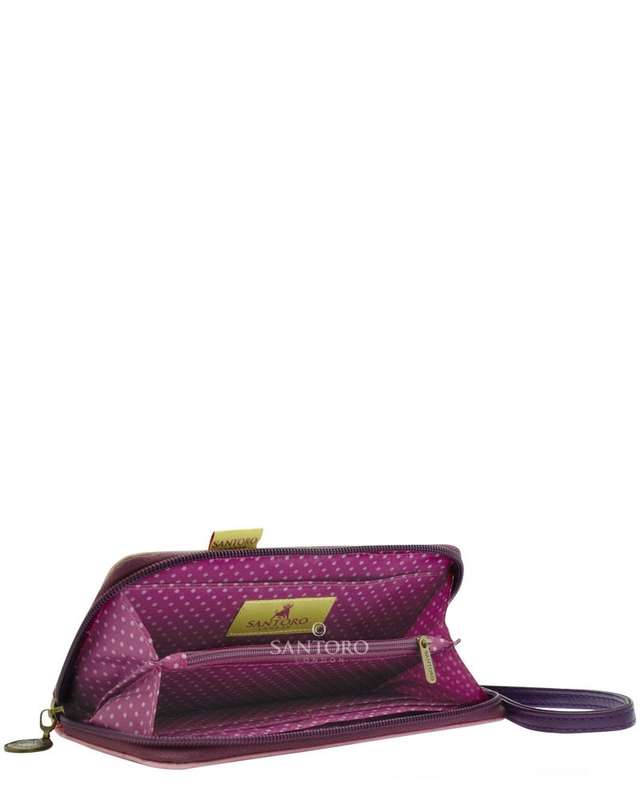 Santoro-Londo's Gorjuss Large Zip Wallet Purse - The Secret