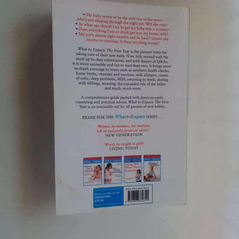 What to Expect: The First Year by Heidi Murkoff and Sharon Mazel