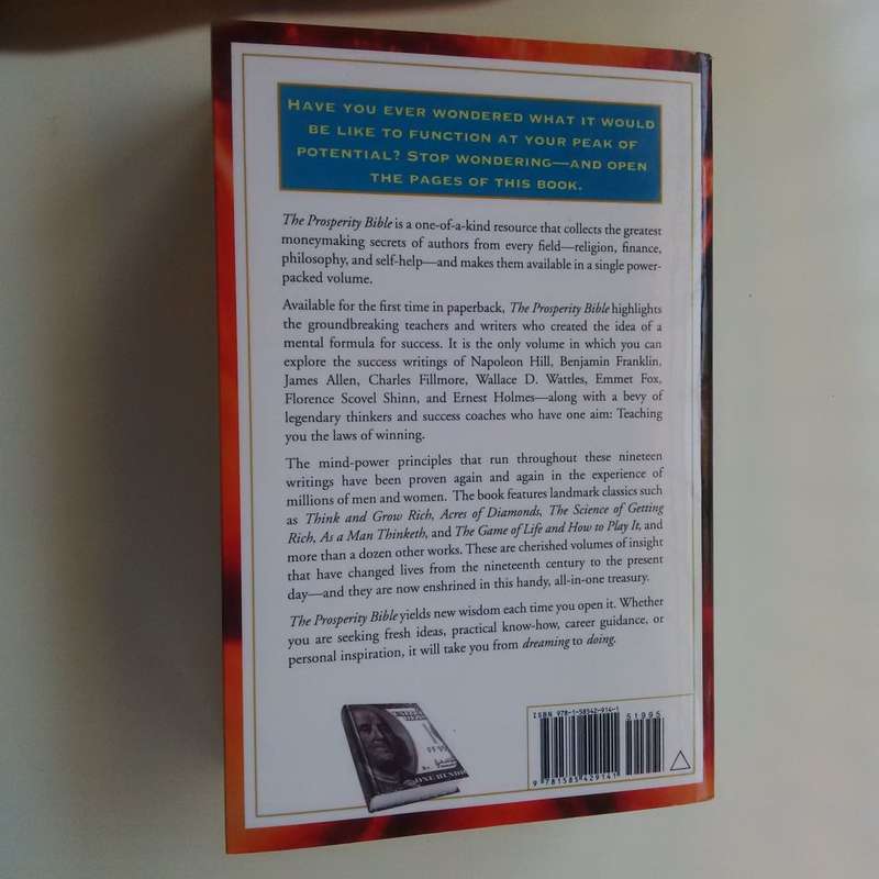 The Prosperity Bible: The Greatest Writings of All Time on   the Secrets to Wealth and Prosperity