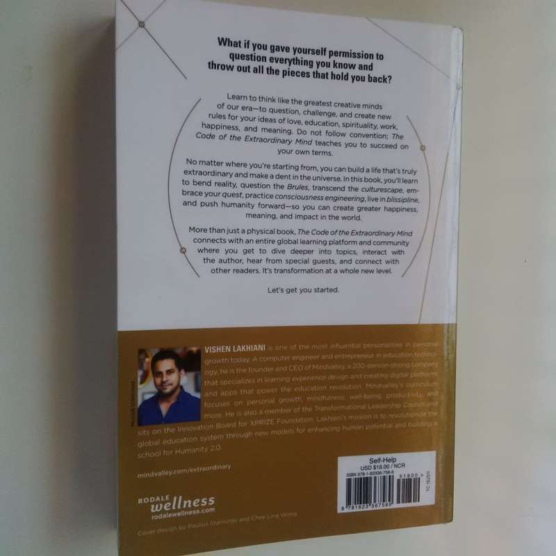 The Code of the Extraordinary Mind by Vishen Lakhiani