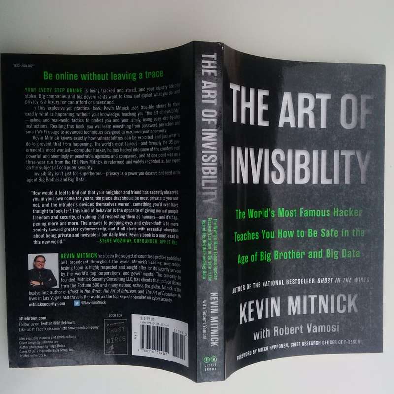 The Art of Invisibility by Kevin Mitnick