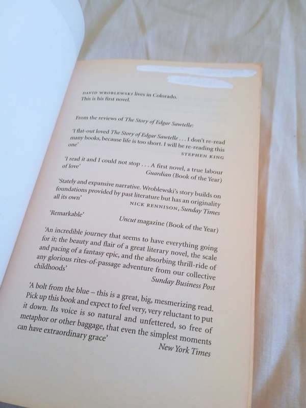 THE STORY OF EDGAR SAWTELLE by DAVID WROBLEWSKI