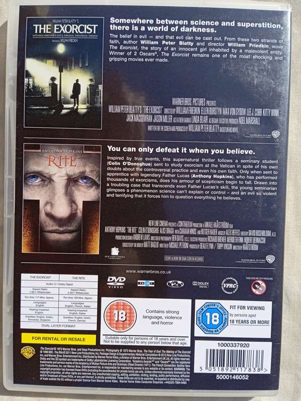 THE EXORCIST / THE RITE 2 FILM COLLECTION (DVD)