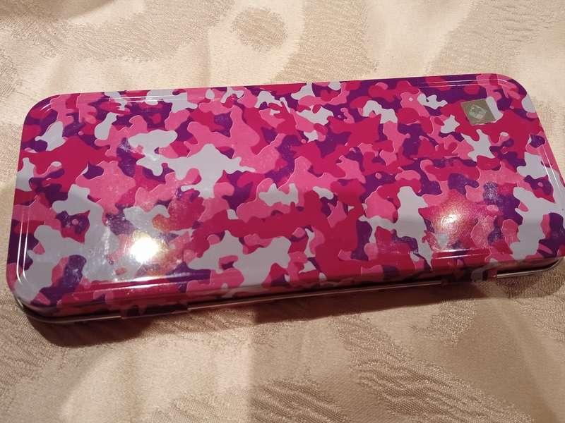 THE HELIX OXFORD SET OF MATHEMATICAL INSTRUMENTS (CAMO PINK)