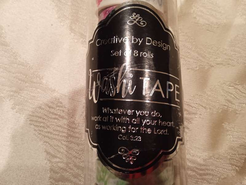 CHRISTIAN ART WASHI TAPES (SET OF 8 ROLLS)