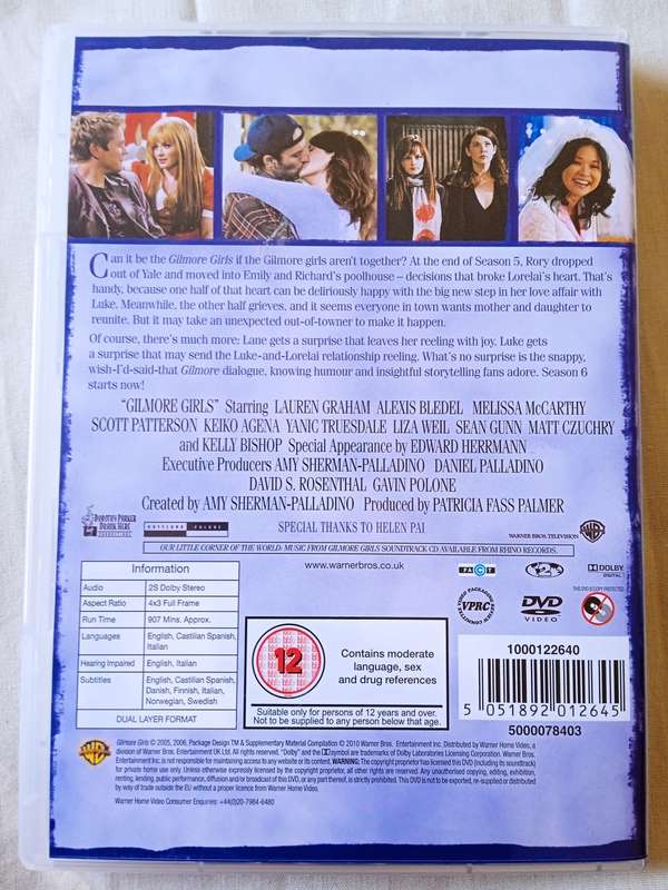 GILMORE GIRLS SEASON 1 - 7 (DVD)