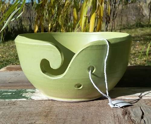 Yarn Bowl by Twin Willows Ceramics