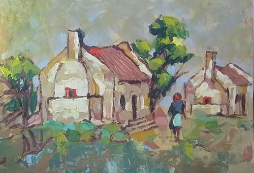 Original Phillip Steyn artwork - '' Landscape 20cm x 30cm"