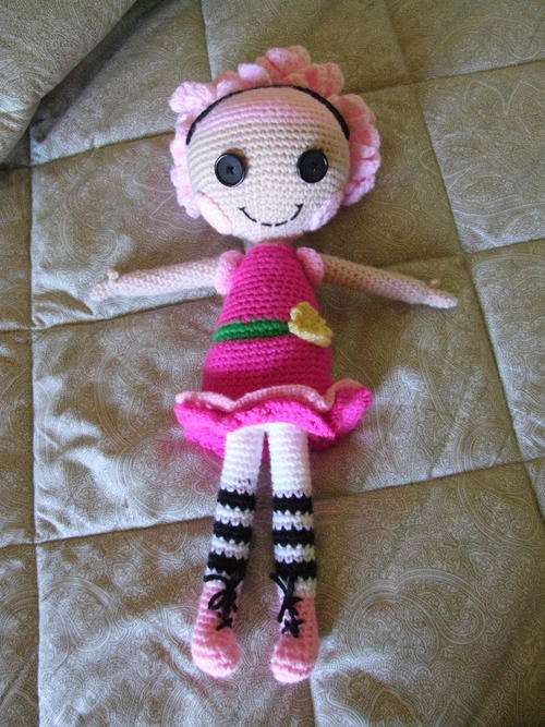HAND CROCHETED LALALOOPSY DOLL - MADE TO ORDER