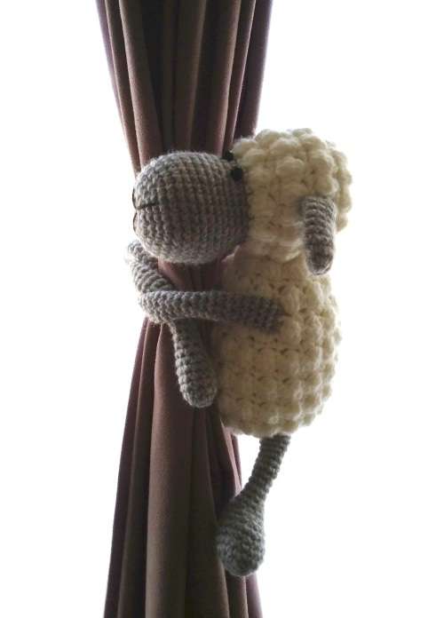 Curtain Tiebacks - Sheep