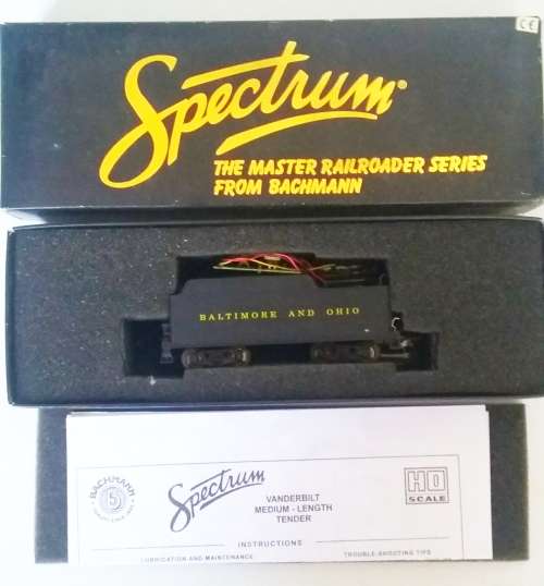 HO scale Spectrum Vanderbilt Medium lenght tender