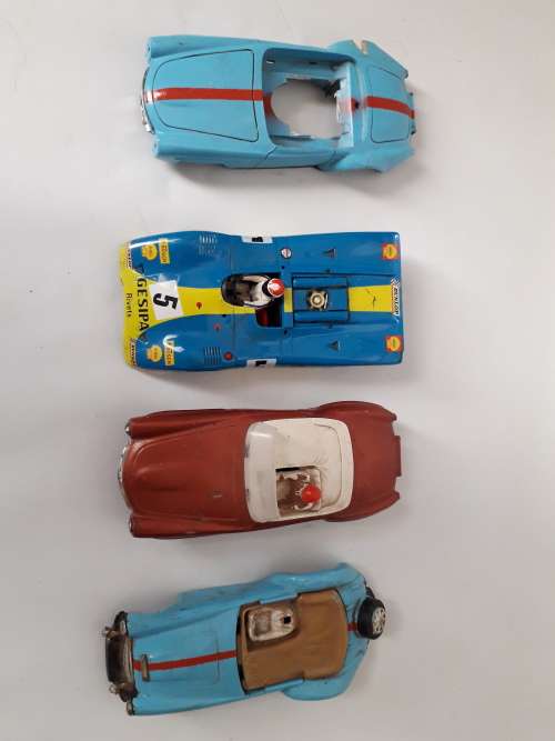 Slotcar bodies x4