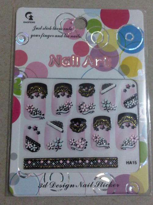 3D nail art