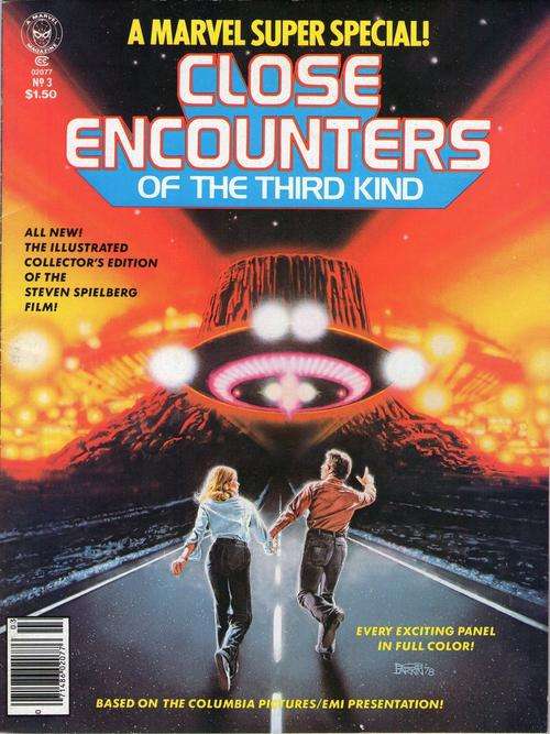 MARVEL COMICS SUPER SPECIAL Vol 1 #3 VF Close Encounters of the Third Kind 1978