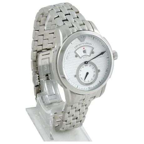 Emporio Armani Watch [ Silver Dial with Polished Stainless Steel Bracelet )R6500