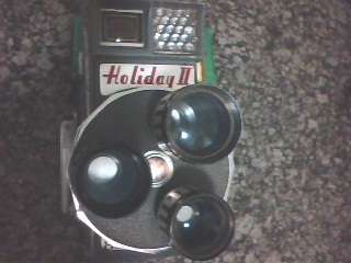 Vintage 1959 Mansfield Holiday II 8mm Cine Turret Movie Camera