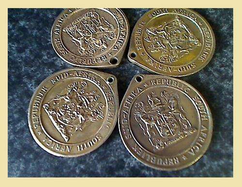 4X 1961 SADF unissued Medals
