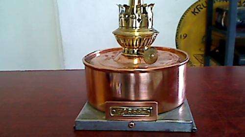 COPPER PARAFFIN LAMP NUMBER N Z215587 ,WITH BASE TO FIT A LANTERN OR SIMILAR  W1001