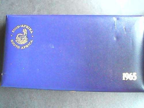 SA 1965 PROOF SET IN ORIGINAL HOLDER BOX CONDITION SEE PICS